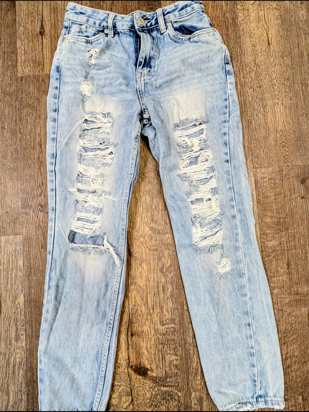 Bluenotes Light Blue High-Rise Mom Jeans
